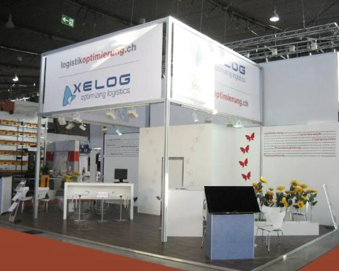 Das Stuttgarter Messebau-Unternehmen E. Scheurle Messebau GmbH baut Individual-Messestände