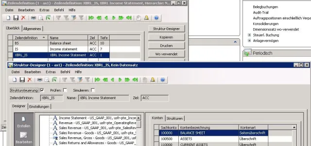 Bild: Umsetzung der E-Bilanz in Microsoft Dynamics AX