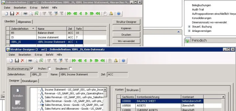 Bild: Umsetzung der E-Bilanz in Microsoft Dynamics AX