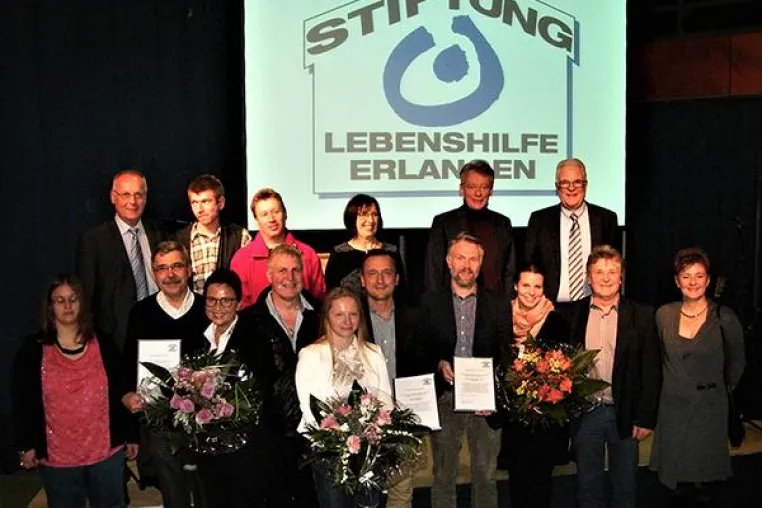 Inklusionspreis 2016: Auszeichnung der Stiftung Lebenshilfe für das für das Novotel Erlangen Bild: Inklusionspreis 2016: Auszeichnung der Stiftung Lebenshilfe für das für das Novotel Erlangen