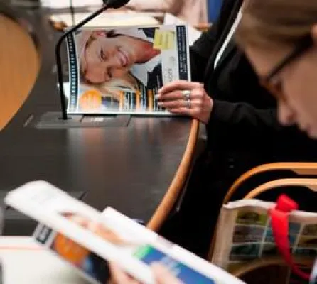 Bild: Hohe Dichte an hoch qualifizierten Frauen auf der women&work 2014