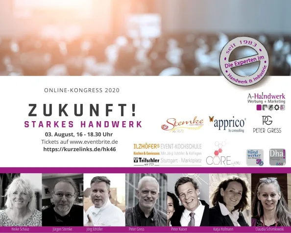 Bild: Top-Experten zugesagt: ZUKUNFT! STARKES HANDWERK