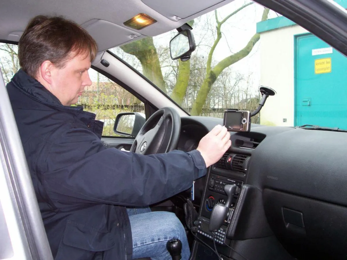 Navigation bei den Stadtwerken Neumünster im Einsatz