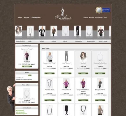 Marlene: Der Onlineshop für exklusive Damenmode ab 50 öffnet seine Türen Bild: Marlene: Der Onlineshop für exklusive Damenmode ab 50 öffnet seine Türen