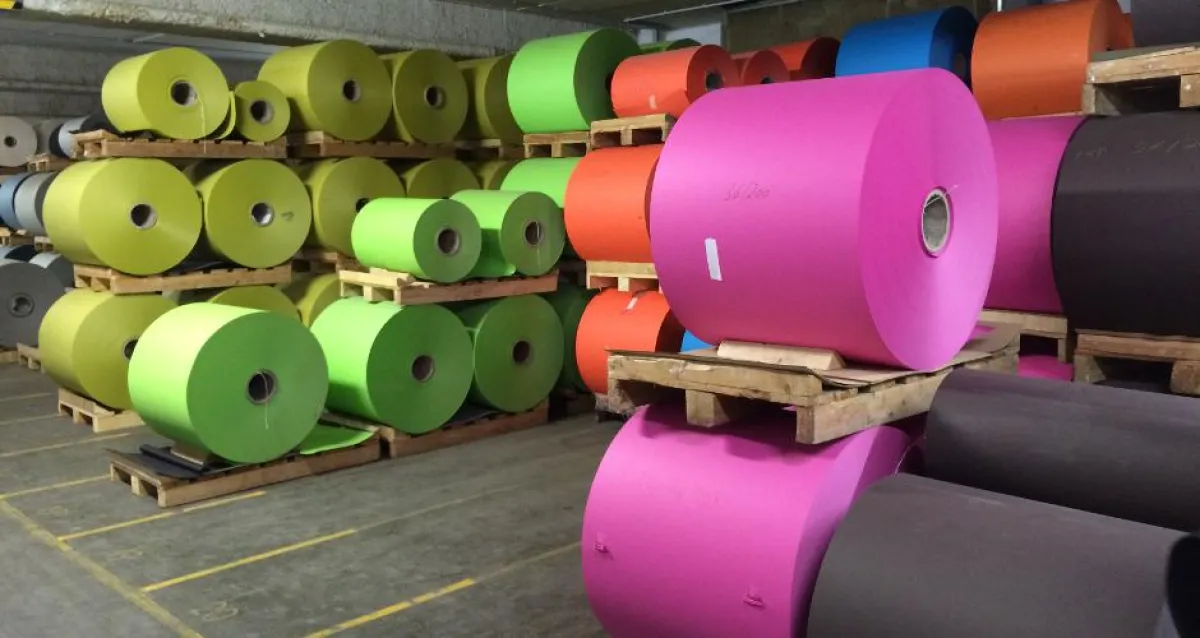 Rollenlager Gmund Papier