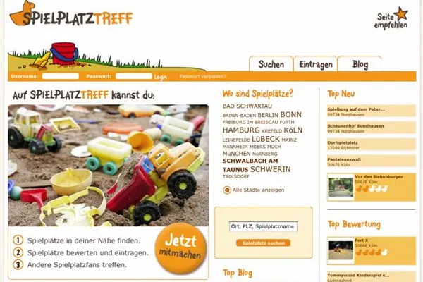 Bild: Frühling läutet Spielplatz-Saison 2010 ein