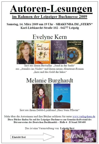 Bayreuther Autoren Evelyne Kern und Melanie Burghardt bei Leipzig liest... Bild: Bayreuther Autoren Evelyne Kern und Melanie Burghardt bei Leipzig liest...