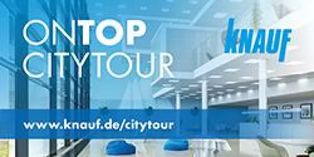 Akustik-Inspiration für Architekten - Knauf CityTour Akustik startet im September Bild: Akustik-Inspiration für Architekten - Knauf CityTour Akustik startet im September
