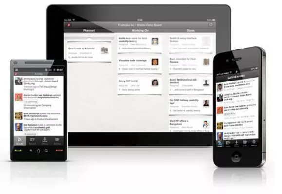 Bild: Alles neu bei Projectplace - Design, kommunikative Funktionen und mobile Apps