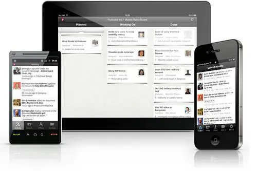 Bild: Alles neu bei Projectplace - Design, kommunikative Funktionen und mobile Apps