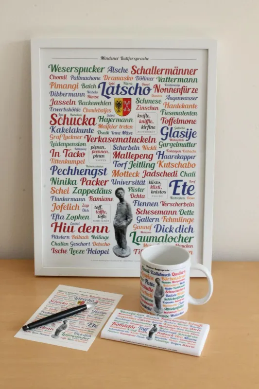 Plakativ und wortgewandt. Die Mindener Buttjersprache