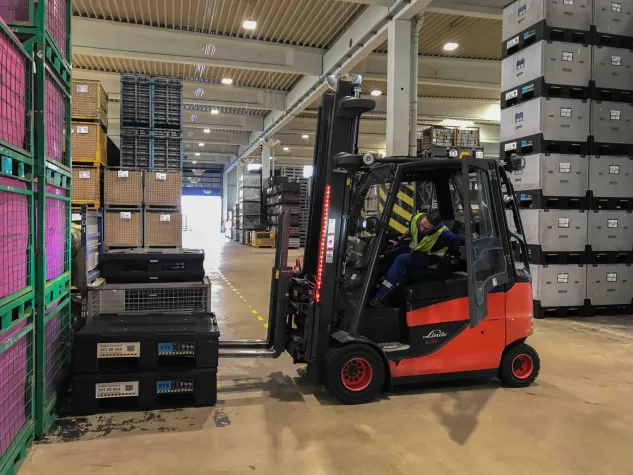 Erhöhte Sicherheit im Lager: Craiss modernisiert Staplerflotte Bild: Erhöhte Sicherheit im Lager: Craiss modernisiert Staplerflotte