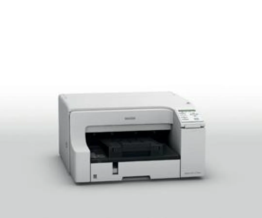 Der neue Ricoh GelSprinter GX e7700N: Sparsam im Verbrauch, besonders im Energiesparmodus und durch ECOnomy Color-Modus.