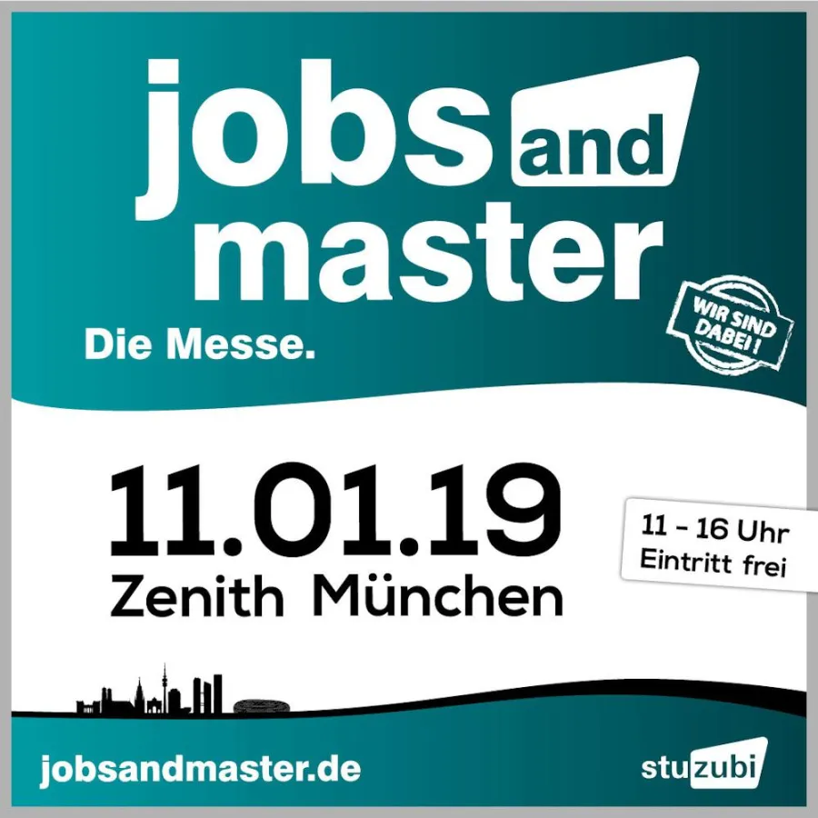 jobs and master - Die Messa am 11. Januar 2019 in München.