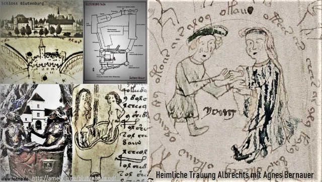 Bild: Das Voynich-Manuskript wurde von Doktor Johannes Hartlieb im Schloss Blutenburg verfasst