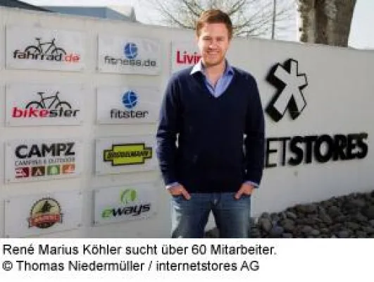 Bild: Gute Leute gesucht – 60 vakante Stellenangebote und zwölf Ausbildungsplätze bei internetstores zu besetzen