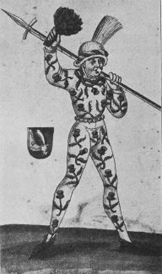 Ein Schembartläufer (1476)