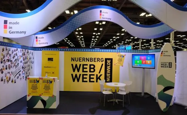 Bild: Nürnberg Web Week unterwegs als Deutschlands digitaler Botschafter