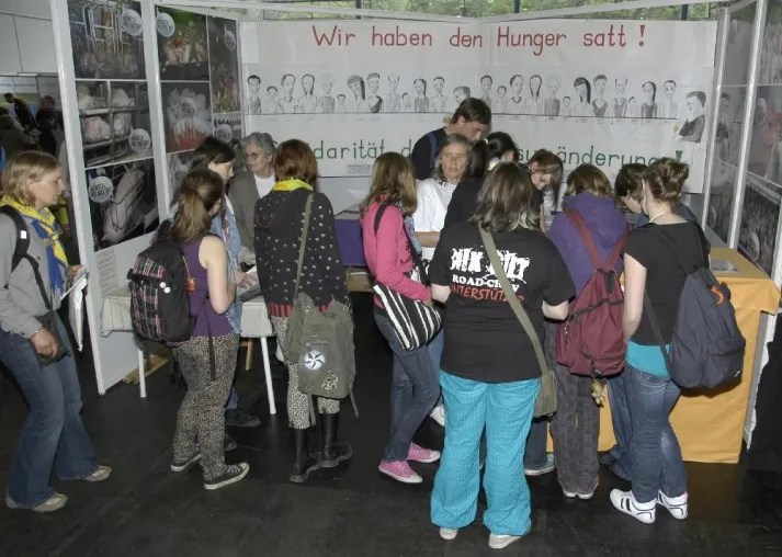 Bild: Kirchentagsbesucher aufgeschlossen für Tierschutz