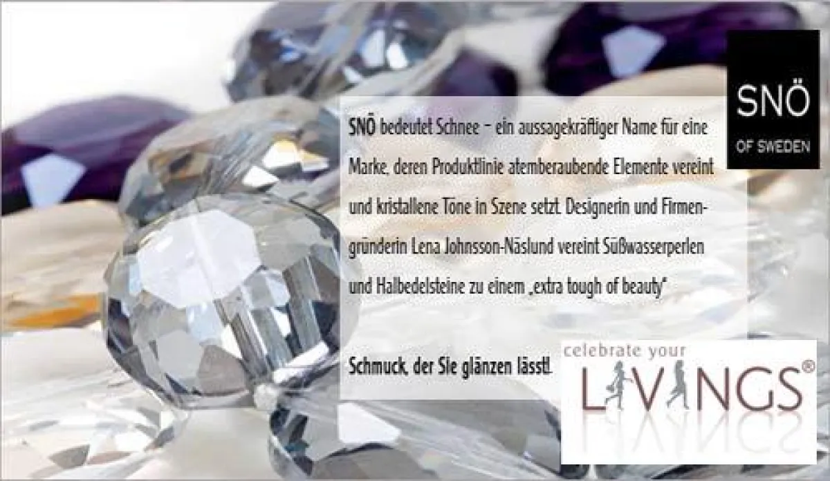 das schwedische Schmucklabel SNÖ of Sweden