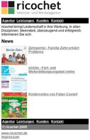 Bild: ricochet steigt ins Mobile Internet ein