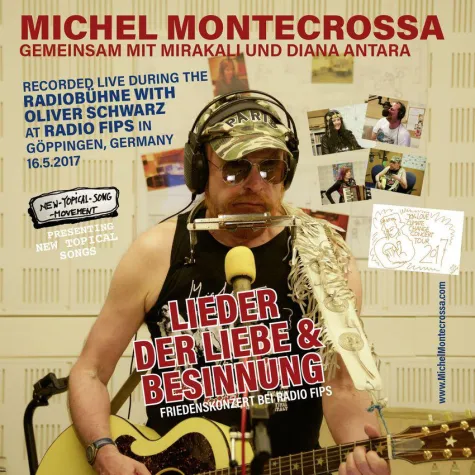 Bild: Michel Montecrossa's Live-Konzert und Interview bei Radio Fips in Göppingen erhältlich auf CD & DVD