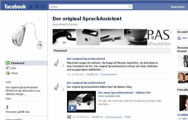 Erstmals auf Facebook – Der neue SprachAssistent Edition No2 Bild: Erstmals auf Facebook – Der neue SprachAssistent Edition No2