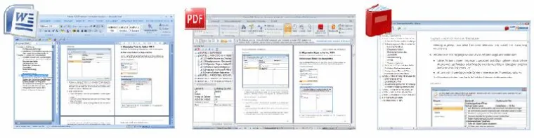 Bild: Perfect DocuMaster: optimaler Einsatz des PDF-Formats für Programmhilfe und Benutzeranleitung