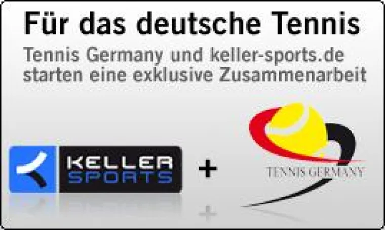 Bild: Keller Sports neuer Kooperationspartner von Tennis Germany