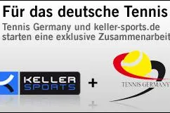 Keller Sports neuer Kooperationspartner von Tennis Germany Bild: Keller Sports neuer Kooperationspartner von Tennis Germany