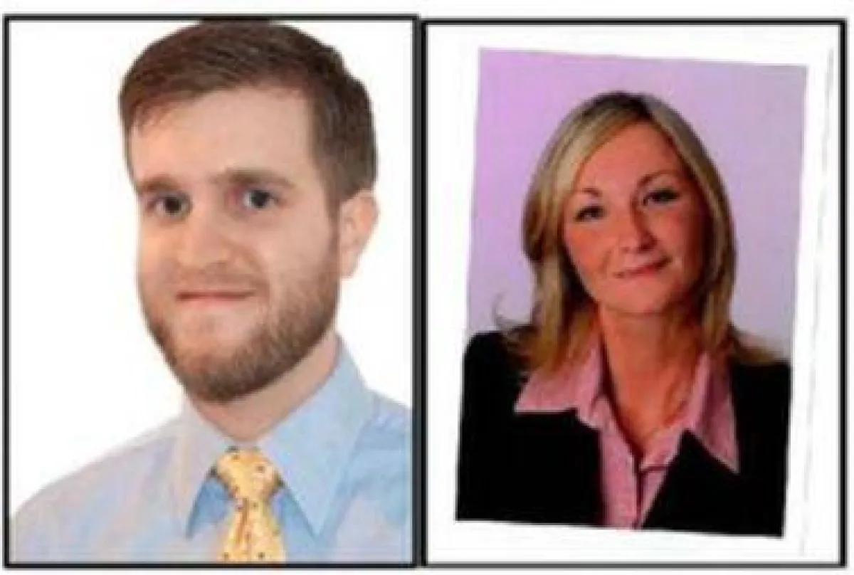 Andrew Wakeman und Babett Rehn