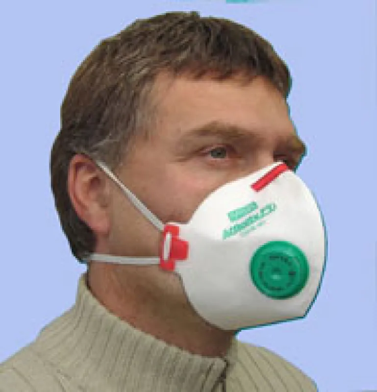 Qualitätsmaske der höchsten Schutzstufe FFP3 (EN 149:2001)