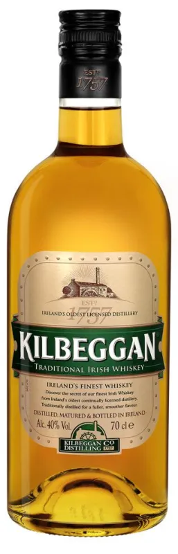 Kilbeggan Traditional Irish Whiskey mit neuem Markenauftritt
