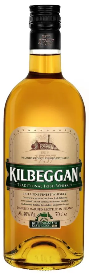Kilbeggan Traditional Irish Whiskey mit neuem Markenauftritt