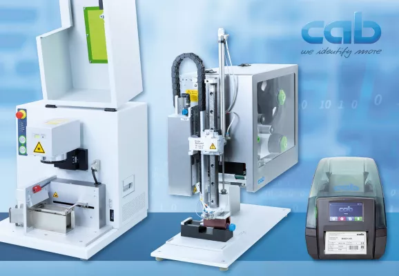 Bild: cab @Hannover Messe 2022 - Lösungen für die industrielle Kennzeichnung