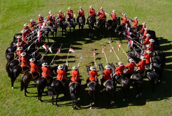 Bild: RCMP Musical Ride 2015 in Saskatchewan
