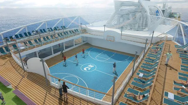 Bild: Innovatives Sportangebot auf der neuen Royal Princess – Grenzenlose Bewegungsvielfalt
