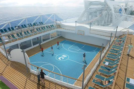 Innovatives Sportangebot auf der neuen Royal Princess – Grenzenlose Bewegungsvielfalt Bild: Innovatives Sportangebot auf der neuen Royal Princess – Grenzenlose Bewegungsvielfalt