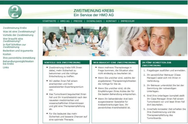 Schnelle und unkomplizierte Zweitmeinung: krebszweitmeinung.de weckt Interesse der Krankenversicherer Bild: Schnelle und unkomplizierte Zweitmeinung: krebszweitmeinung.de weckt Interesse der Krankenversicherer