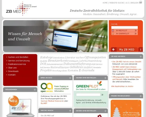 Bild: Neues Servicekonzept für die Deutsche Zentralbibliothek für Medizin