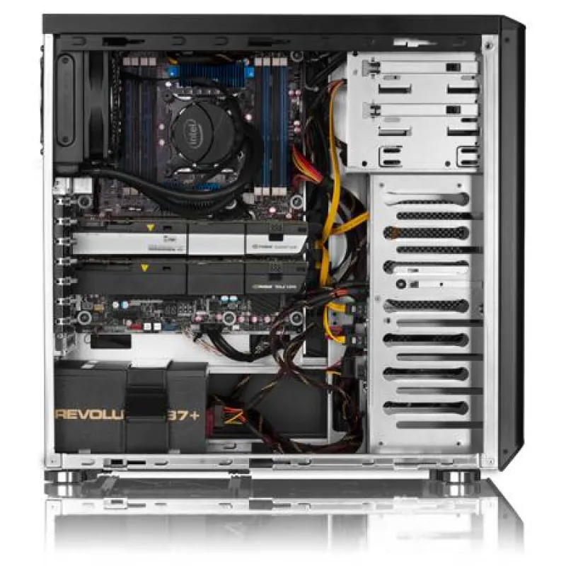 Seitenansicht der Workstation ProViz W30