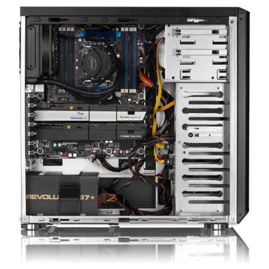 Seitenansicht der Workstation ProViz W30