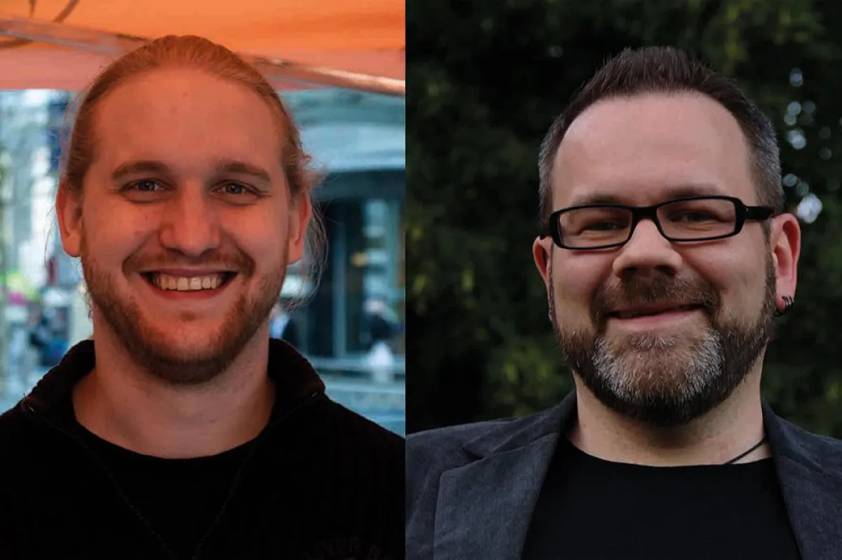 André Kasper und Stefan Borggraefe (v.l.n.r)