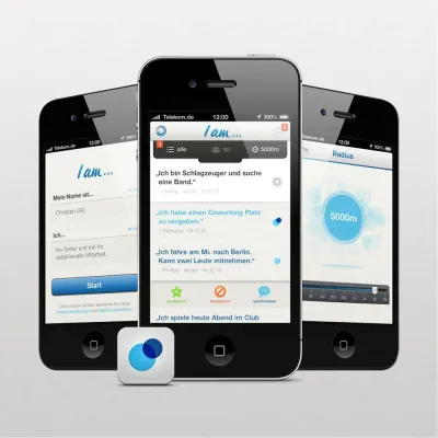 Bild: I am… führt Ideen und Wünsche von Menschen zusammen – lokal und in Echtzeit.