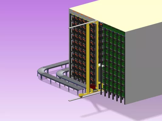 Bild: Regal-Roboter: Perfekt gelagert
