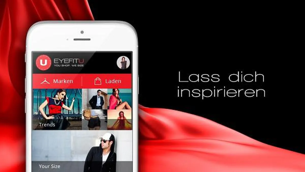 EyeFitU - deine persönliche Shopping und Größen App