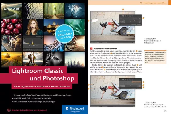 Bild: Lightroom Classic und Photoshop - Bilder organisieren, entwickeln und kreativ bearbeiten