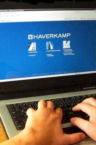 Bild: Willkommen und Welcome - HAVERKAMP mit neuem Internet-Auftritt und neuem Dialog-Mehrwert