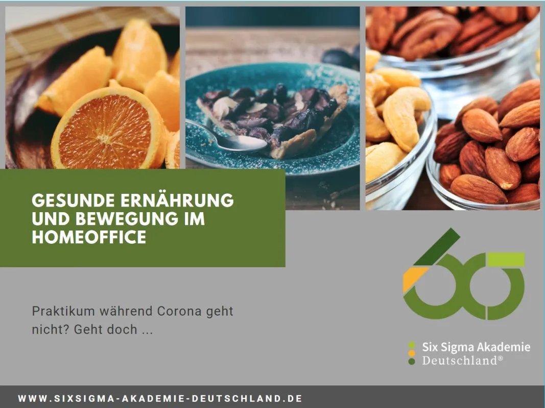 Praktikum zu gesunder Ernährung im Büro (© lean2sigma GmbH)