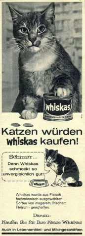 Bild: Katzen würden immer noch Whiskas kaufen